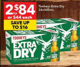Tooheys extra dry