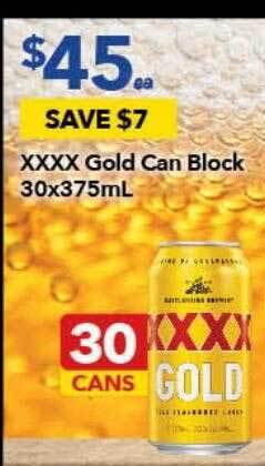 Ritchies Xxxx gold can block offer