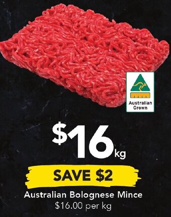 Drakes Australian Bolognese Mince offer