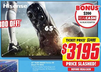 The Good Guys 65" OLED X8HAU Series 4K Smart TV 2022 offer
