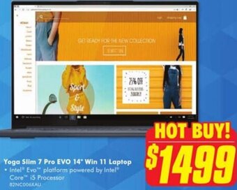 The Good Guys Yoga Slim 7 Pro EVO 14" Win 11 Laptop offer