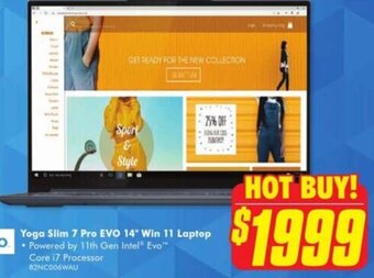 The Good Guys Yoga Slim 7 Pro EVO 14" Win 11 Laptop offer