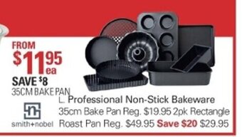 Harris Scarfe Smith+nobel Professional Non-Stick Bakeware 35cm Bake Pan offer