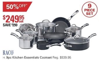 Harris Scarfe Raco 9pc Kitchen Essentials Cookset offer