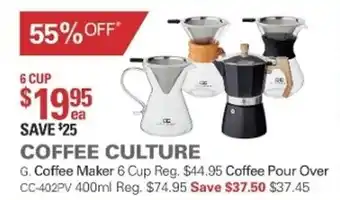 Harris Scarfe Coffee Culture Coffee Maker 6 Cup offer