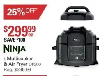 Harris Scarfe Ninja Multicooker & Air Fryer offer
