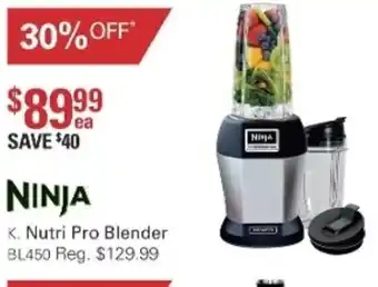 Harris Scarfe Ninja Pro Blender offer