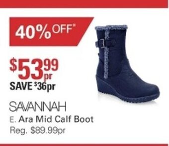Harris Scarfe Savannah Ara Mid Calf Boot offer
