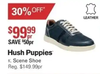 Harris Scarfe Hush Puppies Scene Shoe offer