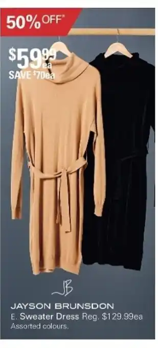 Jayson Brunsdon Sweater Dress