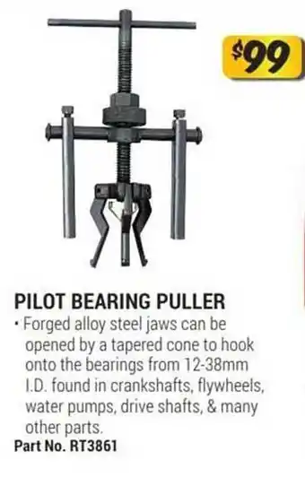Pilot bearing puller