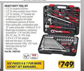 Teng Tools Heavy duty tool kit offer