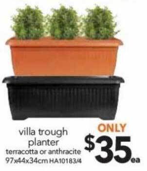 Villa trough planter