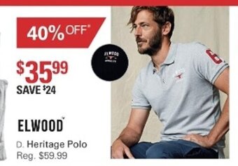 Harris Scarfe Elwood Heritage Polo offer