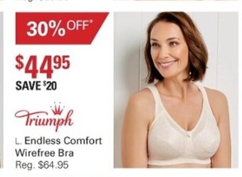 Triumph Endless Comfort Wirefree Bra