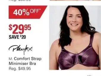 Harris Scarfe Playtex Comfort Strap Minimiser Bra offer