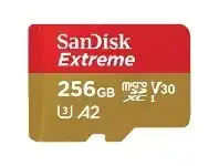 Officeworks SanDisk Extreme MicroSDXC Card 256GB Black offer