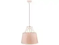 LivingStyles Kaelan Iron Pendant Light, Pink offer