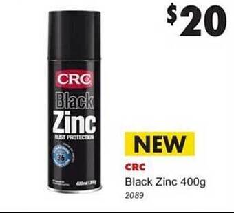 crc black zinc