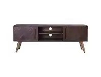 LivingStyles Sivan Acacia Timber 2 Door TV Unit, 165cm offer