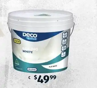 ALDI Deco style ceiling white offer