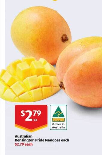 ALDI Australian kensington pride mangoes offer
