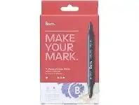 Officeworks Born Dual Tip Markers 7 Pack Primary offer