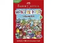 Officeworks Faber-Castell Monster Mayhem Colouring Book 60 Pages offer