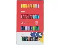 Officeworks Born Acrylic Paint Set 40 Pieces offer