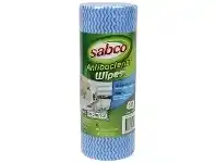Sabco Antibacterial Wipes 50 Pack Blue