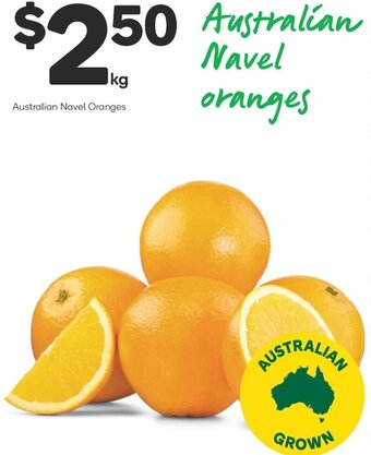 Australian Navel Oranges