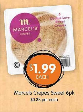 Spudshed Marcels crepes sweet offer