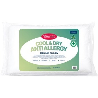 Tontine cool and dry anti allergy pillow