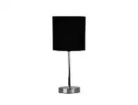 LivingStyles Zola Metal Base Table Lamp, Black offer