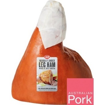 IGA Iga bone in half leg ham offer