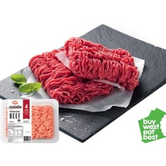 IGA Iga 4 star premium beef mince 500g offer