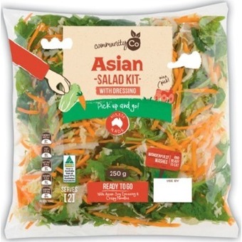 IGA Community co asian salad kit 250g offer