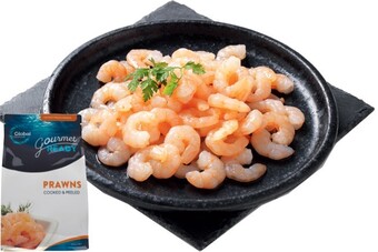 IGA Global seafoods prawns cooked & peeled 300g offer