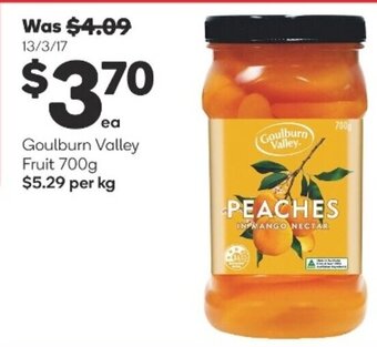 Goulburn Valley Fruit 700g