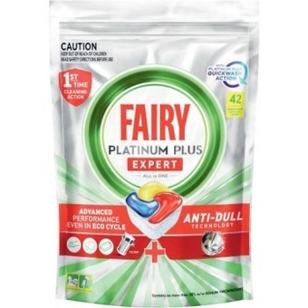 Coles Fairy platinum plus dishwashing tablets 42 pack offer
