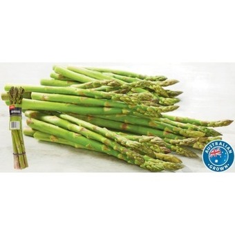 Coles Coles australian green asparagus bunch offer