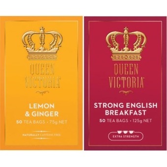 Coles Queen victoria tea 50 pack offer
