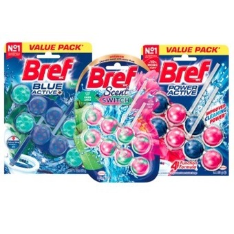 Coles Bref twin pack 100g offer