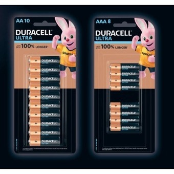 Coles Duracell ultra batteries aa 10 pack or aaa 8 pack offer
