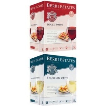 Coles Berri 5 litre cask varieties offer
