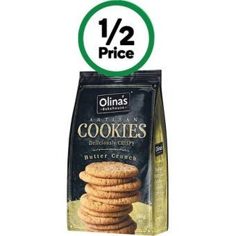 Woolworths Olina’s artisan cookies 150g offer