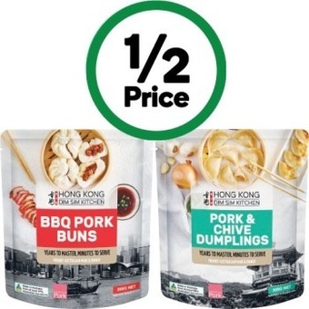 Woolworths Hong kong kitchen dumplings 300-480g – from the freezer offer