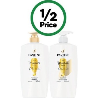 Woolworths Pantene pro-v shampoo or conditioner 900ml offer