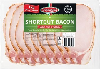 Woolworths D’orsogna shortcut bacon 1 kg – from the fridge offer