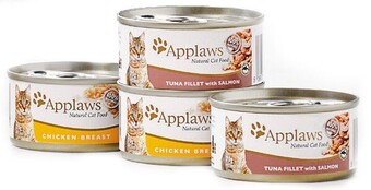 Woolworths Applaws wet cat food tins 70g offer